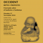 Poster II Jornada sobre Budisme a Catalunya
